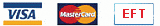 visa mastercard eft